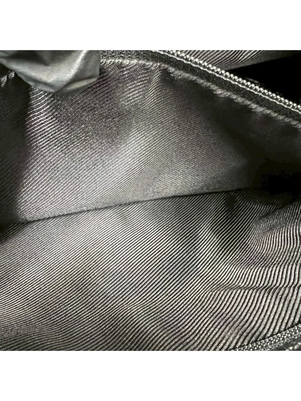 Gucci Jackie Logo GG Pattern Canvas Leather Tote Shoulder Bag Black - Picture 10 of 10